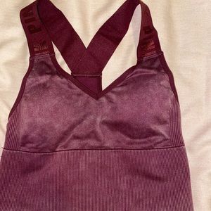 PINK seamless sports bra